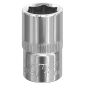 WallDrive® Socket 15mm 1/2"Sq Drive Fully Polished