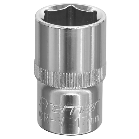 WallDrive® Socket 17mm 1/2"Sq Drive Fully Polished