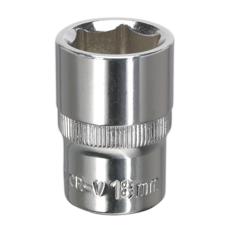 Douille WallDrive® 18 mm 1/2"Sq Drive entièrement polie