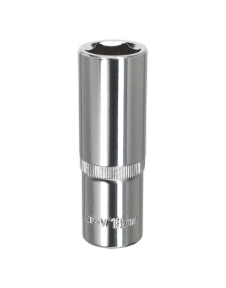 WallDrive® Socket 18mm Deep 1/2"Sq Drive Fully Polished