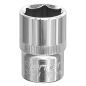 WallDrive® Socket 19mm 1/2"Sq Drive Fully Polished