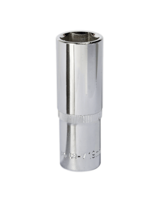 WallDrive® Socket 19mm Deep 1/2"Sq Drive Fully Polished