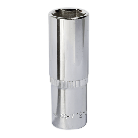 WallDrive® Socket 19mm Deep 1/2"Sq Drive Fully Polished