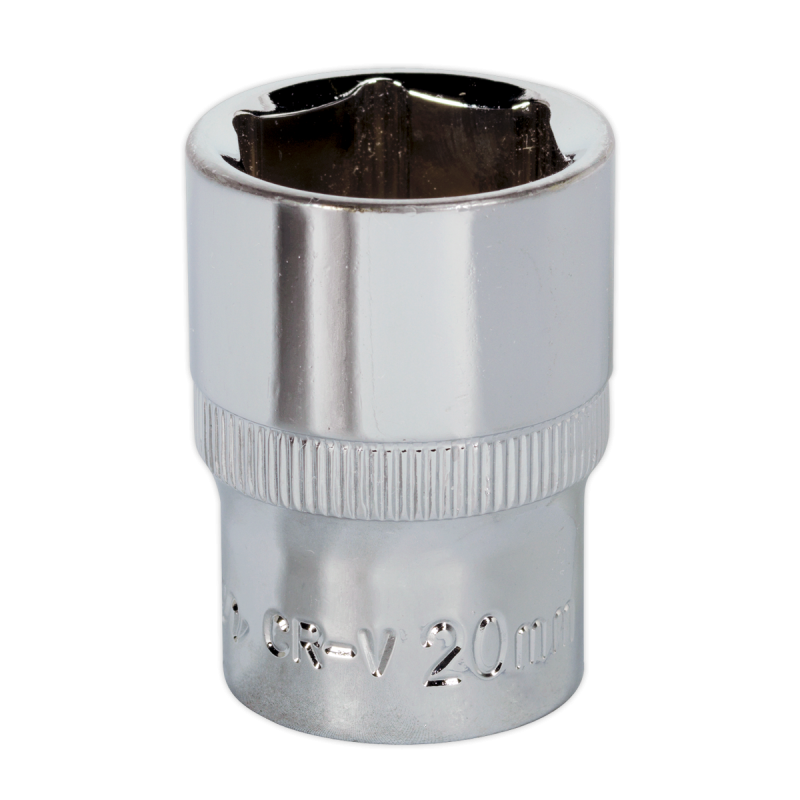 WallDrive® Socket 20mm 1/2"Sq Drive Fully Polished