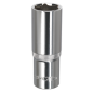 WallDrive® Socket 21mm Deep 1/2"Sq Drive Fully Polished