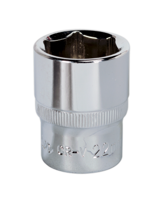 WallDrive® Socket 22mm 1/2"Sq Drive Fully Polished