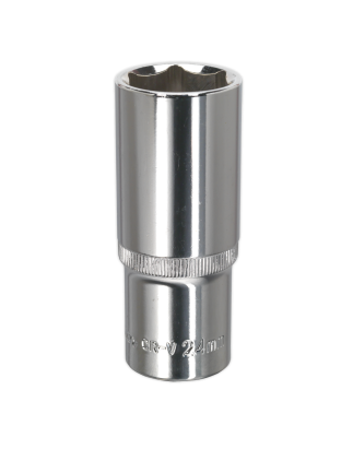 WallDrive® Socket 24mm Deep 1/2"Sq Drive Fully Polished