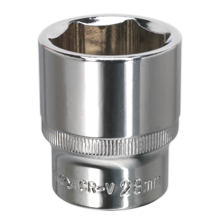 Douille WallDrive® 28 mm 1/2"Sq Drive entièrement polie