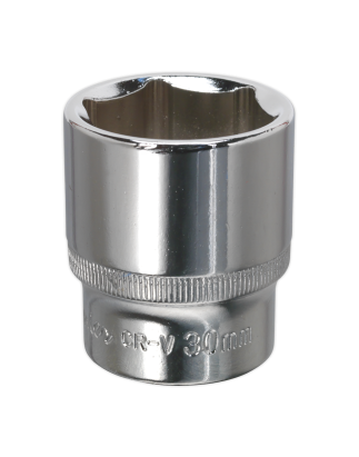 WallDrive® Socket 30mm 1/2"Sq Drive Fully Polished