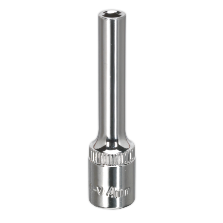 WallDrive® Socket 4mm Deep 1/4"Sq Drive Fully Polished