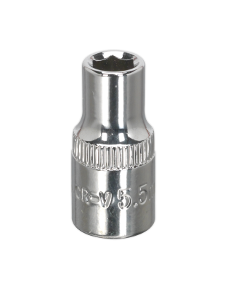 WallDrive® Socket 5.5mm 1/4"Sq Drive Fully Polished