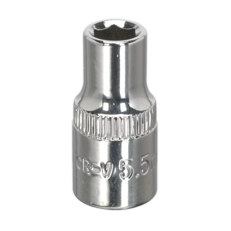 WallDrive® Socket 5.5mm 1/4"Sq Drive Fully Polished