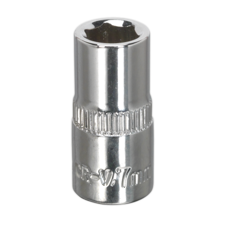 WallDrive® Socket 7mm 1/4"Sq Drive Fully Polished