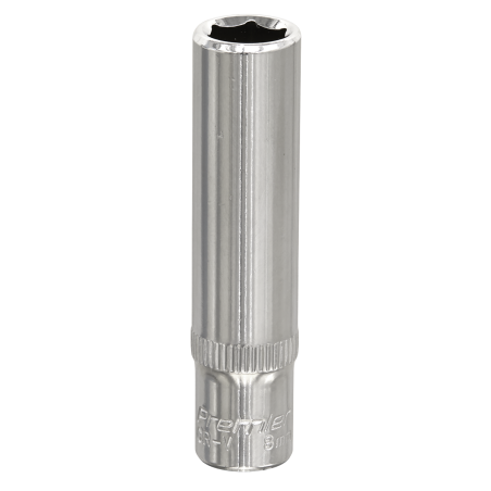 WallDrive® Socket 8mm Deep 1/4"Sq Drive Fully Polished