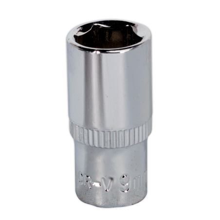 WallDrive® Socket 9mm 1/4"Sq Drive Fully Polished