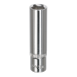 WallDrive® Socket 9mm Deep 1/4"Sq Drive Fully Polished