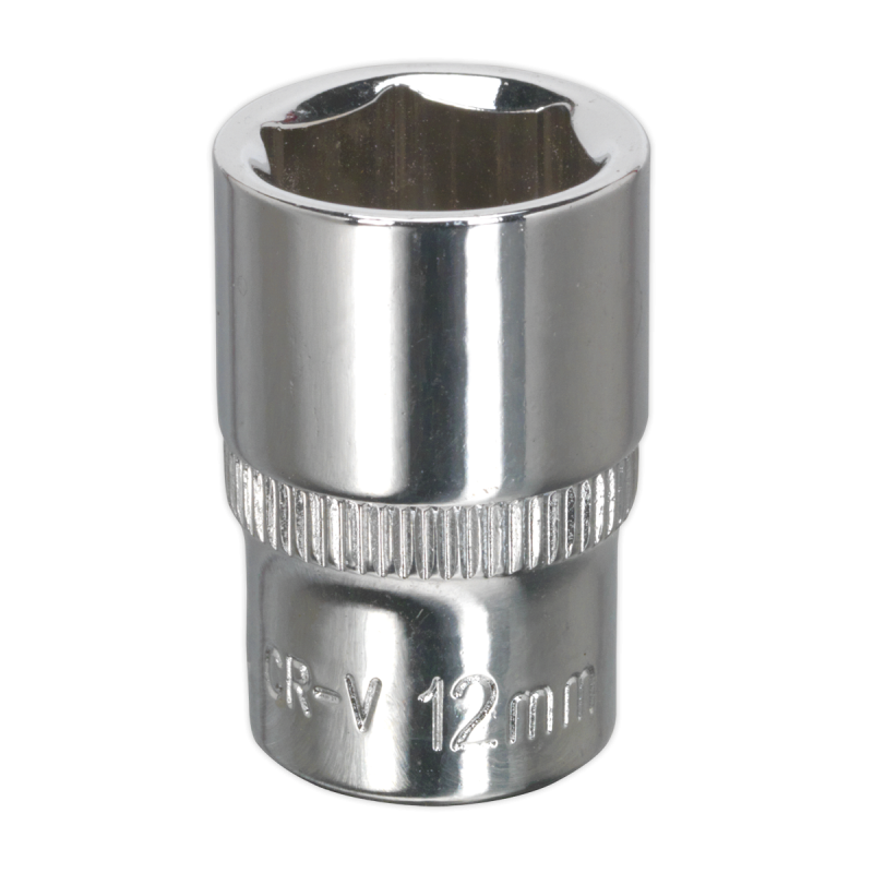 WallDrive® Socket 12mm 1/4"Sq Drive Fully Polished