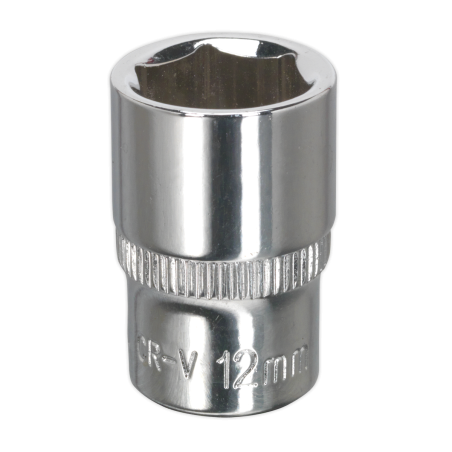 WallDrive® Socket 12mm 1/4"Sq Drive Fully Polished