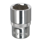 WallDrive® Socket 12mm 1/4"Sq Drive Fully Polished