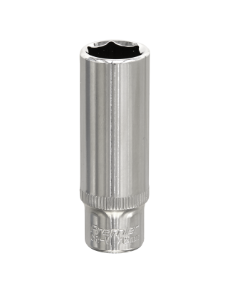 WallDrive® Socket 12mm Deep 1/4"Sq Drive Fully Polished