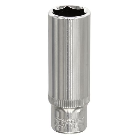 WallDrive® Socket 12mm Deep 1/4"Sq Drive Fully Polished