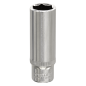 WallDrive® Socket 12mm Deep 1/4"Sq Drive Fully Polished