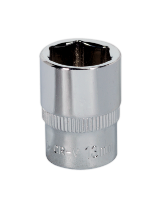 WallDrive® Socket 13mm 1/4"Sq Drive Fully Polished