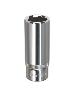 WallDrive® Socket 14mm Deep 1/4"Sq Drive Fully Polished