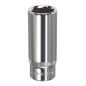 WallDrive® Socket 14mm Deep 1/4"Sq Drive Fully Polished