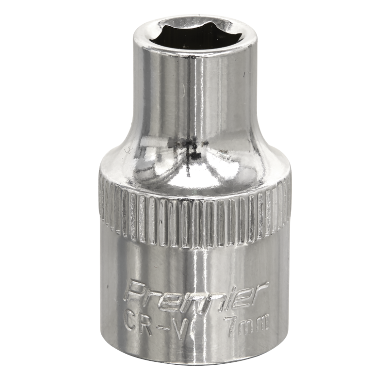 WallDrive® Socket 7mm 3/8"Sq Drive Fully Polished