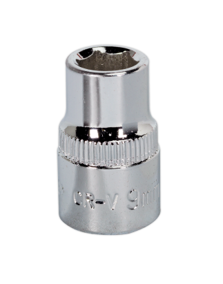 WallDrive® Socket 9mm 3/8"Sq Drive Fully Polished