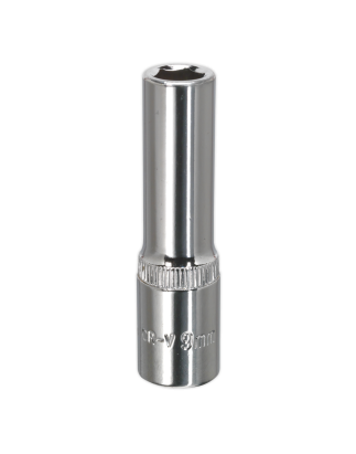 WallDrive® Socket 9mm Deep 3/8"Sq Drive Fully Polished