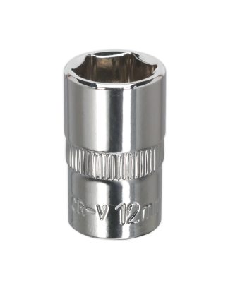 WallDrive® Socket 12mm 3/8"Sq Drive Fully Polished