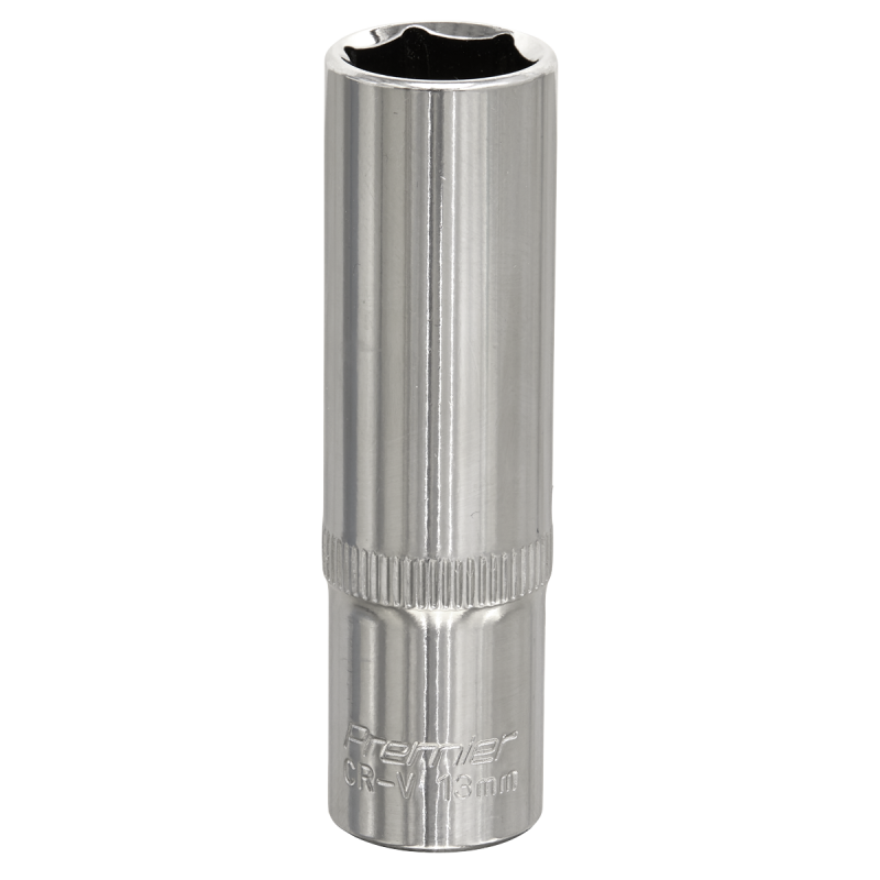 WallDrive® Socket 13mm Deep 3/8"Sq Drive Fully Polished