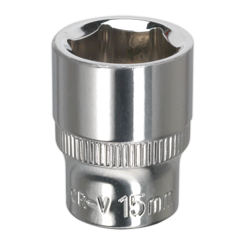 WallDrive® Socket 15mm 3/8"Sq Drive Fully Polished