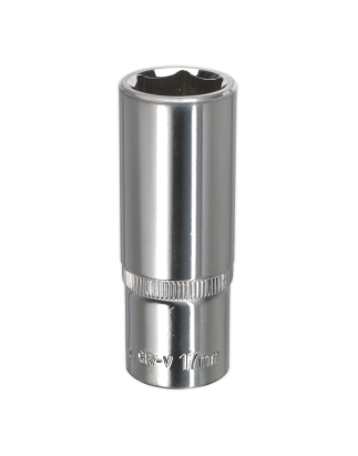 WallDrive® Socket 17mm Deep 3/8"Sq Drive Fully Polished