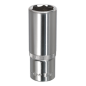 WallDrive® Socket 17mm Deep 3/8"Sq Drive Fully Polished