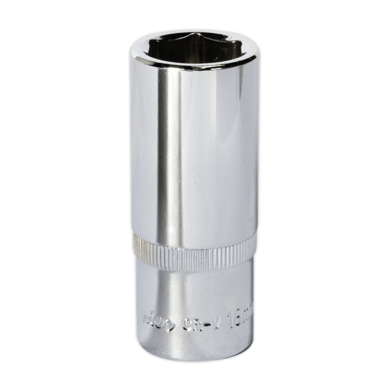 WallDrive® Socket 18mm Deep 3/8"Sq Drive Fully Polished