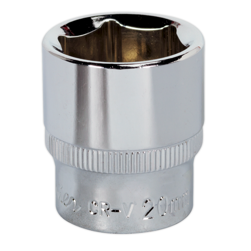 WallDrive® Socket 20mm 3/8"Sq Drive Fully Polished