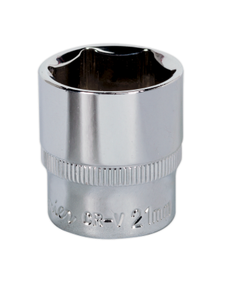 WallDrive® Socket 21mm 3/8"Sq Drive Fully Polished