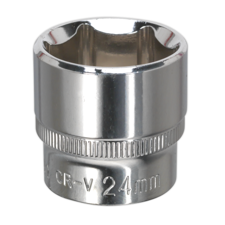 WallDrive® Socket 24mm 3/8"Sq Drive Fully Polished