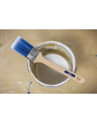 Pinceau pour radiateur avec manche en bois 50 mm