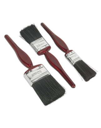 Pure Bristle Paint Brush Set 3pc