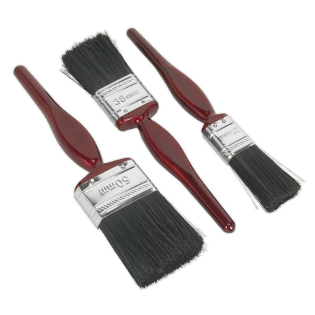 Pure Bristle Paint Brush Set 3pc