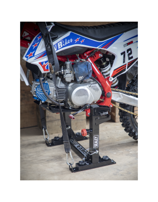 Motocross Bike Fast Lock Tie Down System