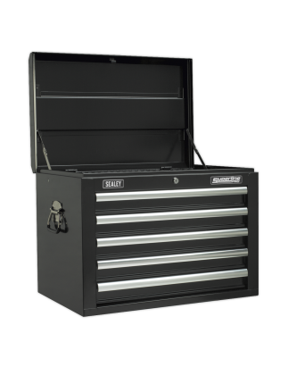 Tool Chest Combination 14 Drawer with Ball-Bearing Slides - Black & 1179pc Tool Kit