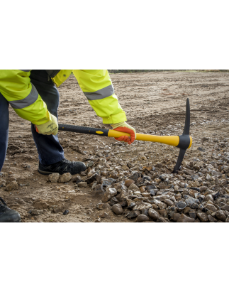 Railroad Pick Axe with Fibreglass Handle