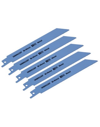 Reciprocating Saw Blade Metal 150mm 18tpi - Pack of 5