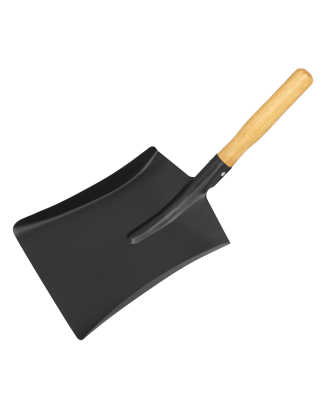 Coal shovel 8" with 228mm Wooden Handle