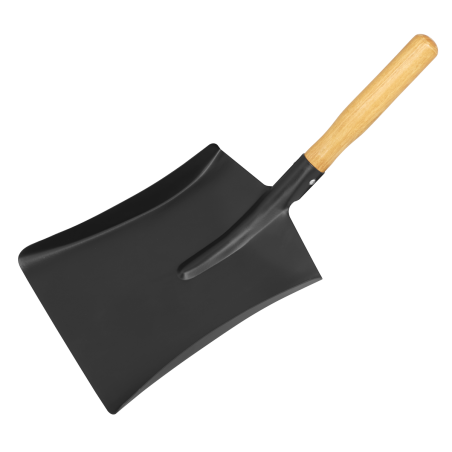 Coal shovel 8" with 228mm Wooden Handle